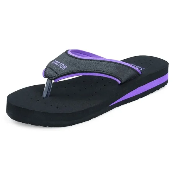 Women’s Orthopedic & Diabetic Purple MCR Slippers