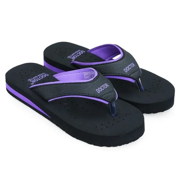 Women’s Orthopedic & Diabetic Purple MCR Slippers
